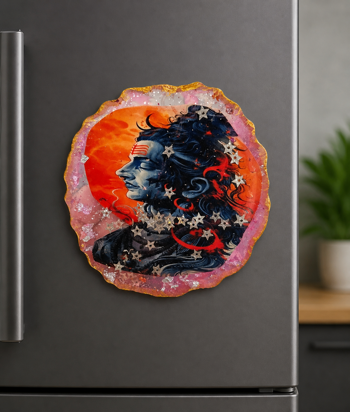 Resin Fridge Magnet