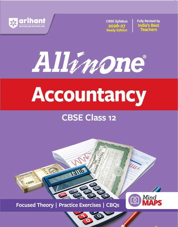 Arihant All In One Accountancy CBSE Class 12 2026-27 Book Cover