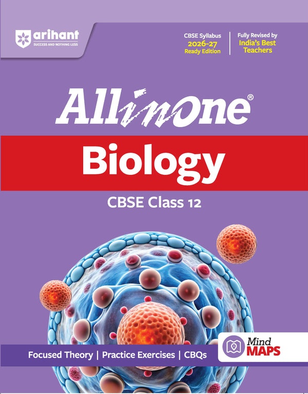 Arihant All In One Biology CBSE Class 12 2026-27 Book Cover