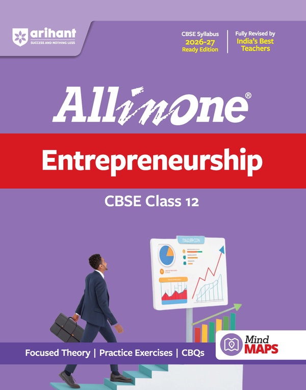 Arihant All In One Entrepreneurship CBSE Class 12 2026-27 Book Cover