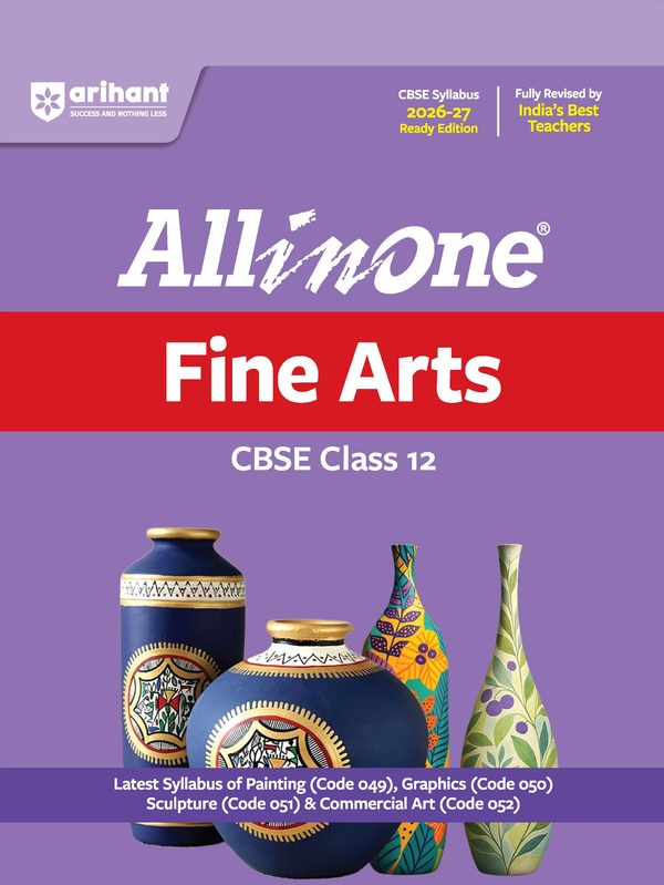 Arihant All In One Fine Arts CBSE Class 12 2026-27 Book Cover