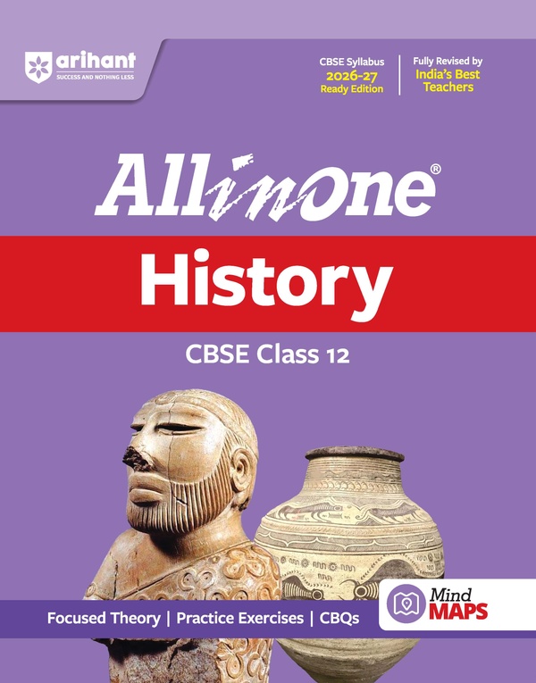 Arihant All In One History CBSE Class 12 2026-27 Book Cover