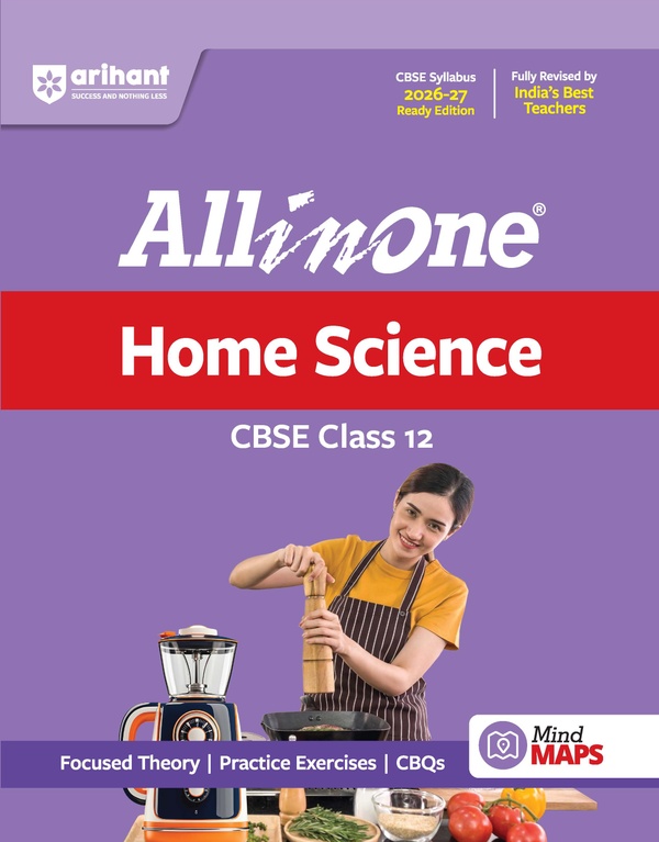 Arihant All In One Home Science CBSE Class 12 2026-27 Book Cover
