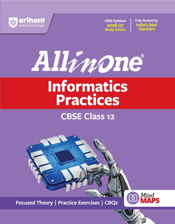 Arihant All In One Informatics Practices CBSE Class 12 2026-27 Book Cover