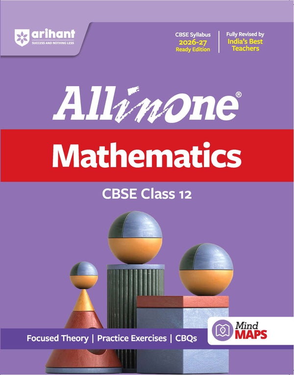 Arihant All In One Mathematics CBSE Class 12 2026-27 Book Cover