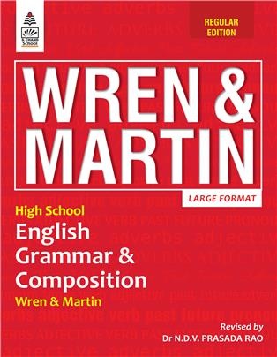 High School English Grammar & Composition Book Cover