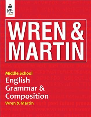 Middle School English Grammar & Composition Book Cover