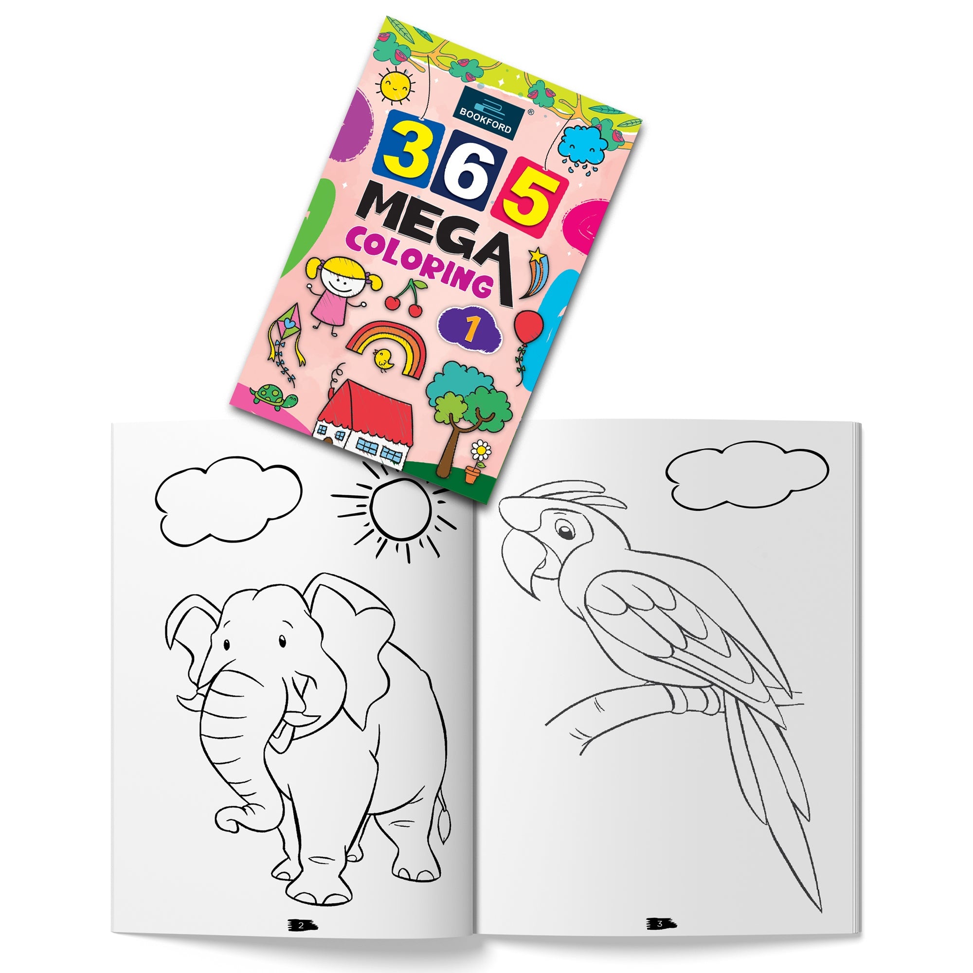 365 Mega Coloring 1 by Bookford Publications