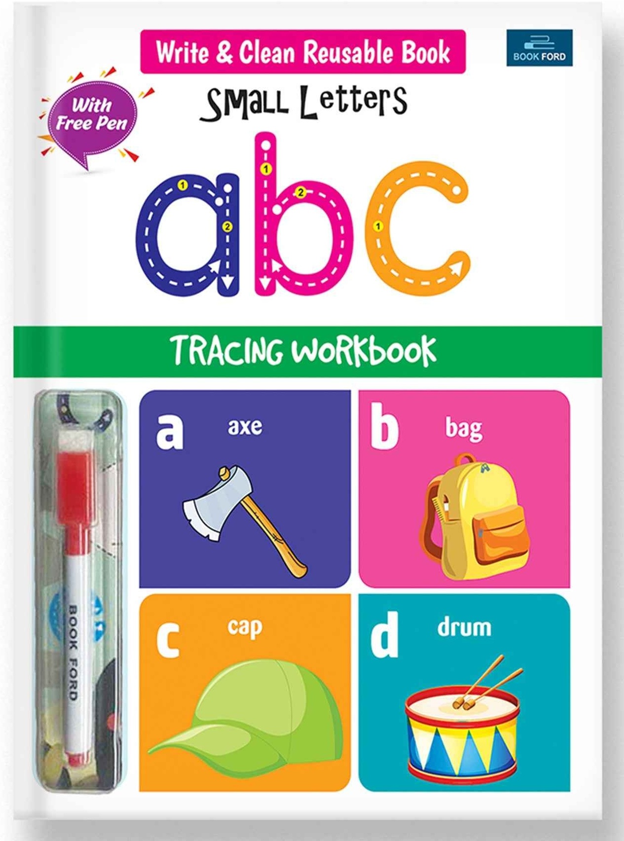 Write and Clean Reusable Book Small Letters