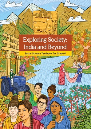 NCERT Exploring Society Social Science Class 6 Book Cover