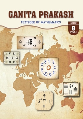 NCERT Ganita Prakash Mathematics Class 8 Part 1 Book Cover