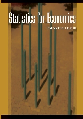 NCERT Statistics for Economics Class 11 Book Cover