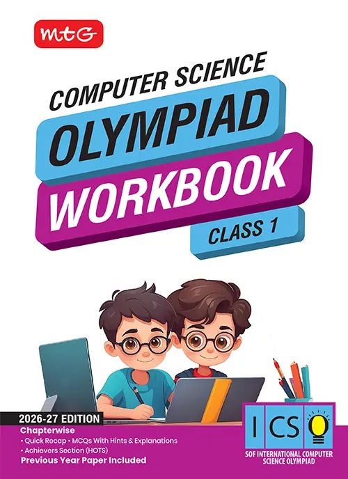 Computer Science Olympiad Workbook Class 1 Book Cover