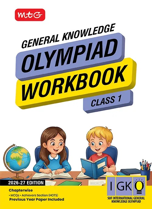 General Knowledge Olympiad Workbook Class 1 Book Cover