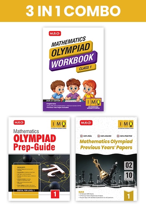 Mathematics Olympiad 3-in-1 Combo Class 1 Book Cover