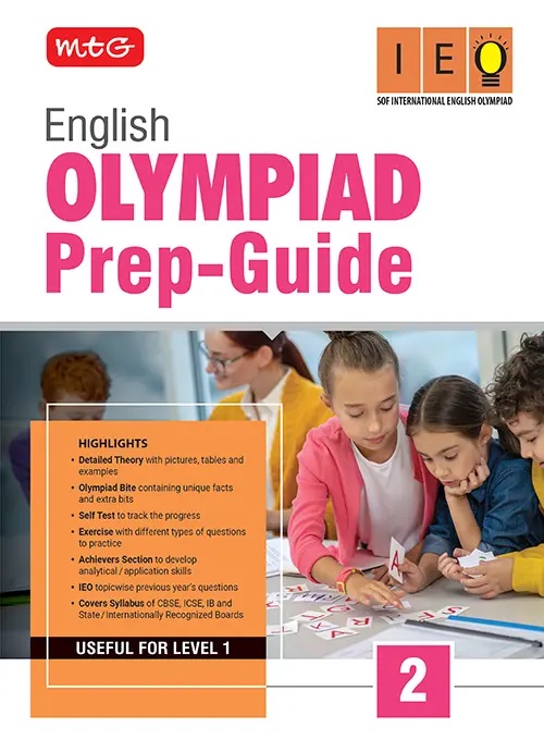 English Olympiad Prep-Guide Class 2 Book Cover