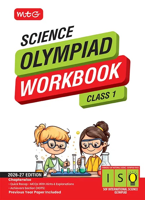 Science Olympiad Workbook Class 1 Book Cover